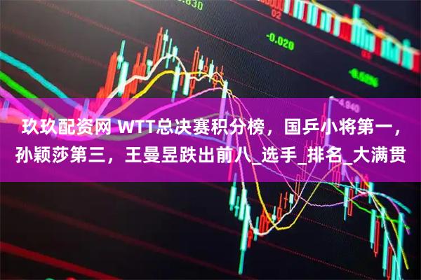 玖玖配资网 WTT总决赛积分榜，国乒小将第一，孙颖莎第三，王曼昱跌出前八_选手_排名_大满贯