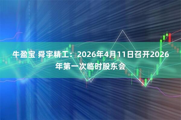 牛盈宝 舜宇精工：2026年4月11日召开2026年第一次临时股东会