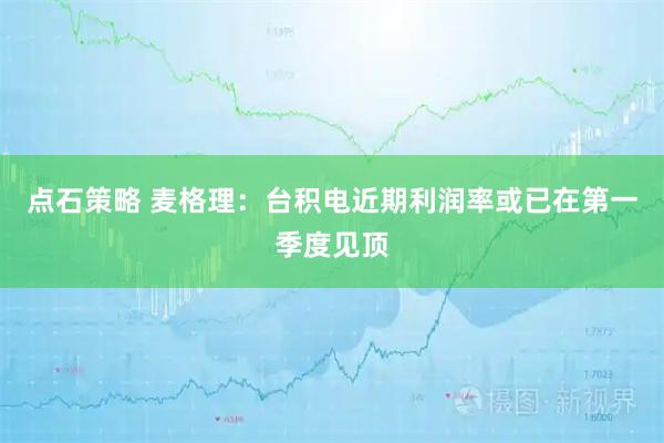点石策略 麦格理：台积电近期利润率或已在第一季度见顶